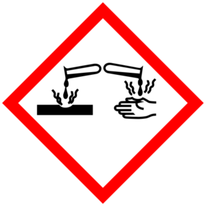 simbolo chimico corrosivo